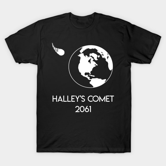 Halley's Comet T-Shirt - Comet Watcher Gift T-Shirt by Ilyashop